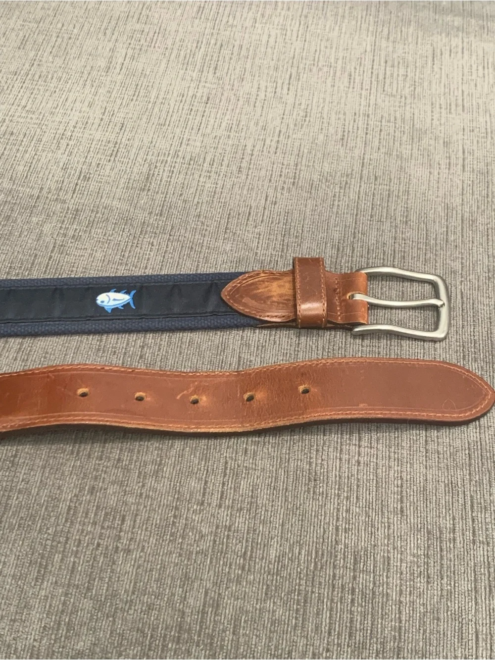 Southern Tide Men's Skipjack Ribbon Belt 32